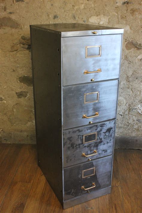 vintage industrial metal file boxes|metal filing box tesco.